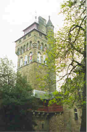 A tower of Cardiff Castle